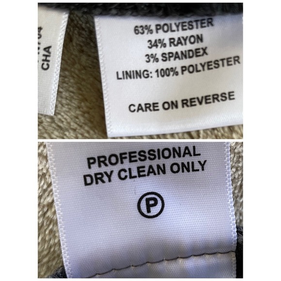 Calvin Klein Classic Fit Women's Pants Polyester Blend, 14 (Read Description) - Picture 9 of 9